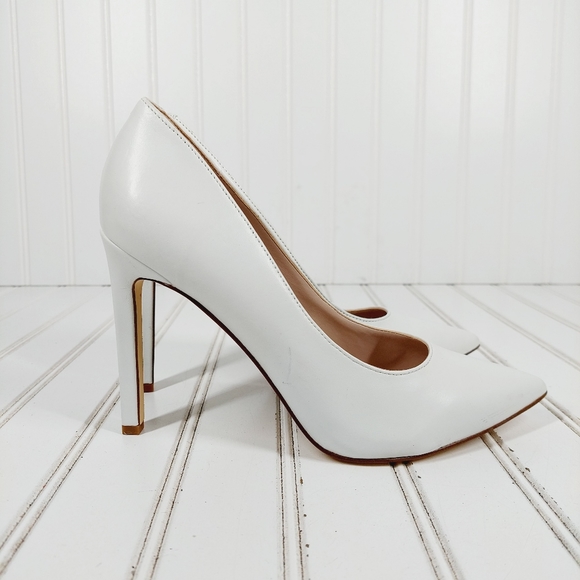 Nine West White Heels - Picture 5 of 13
